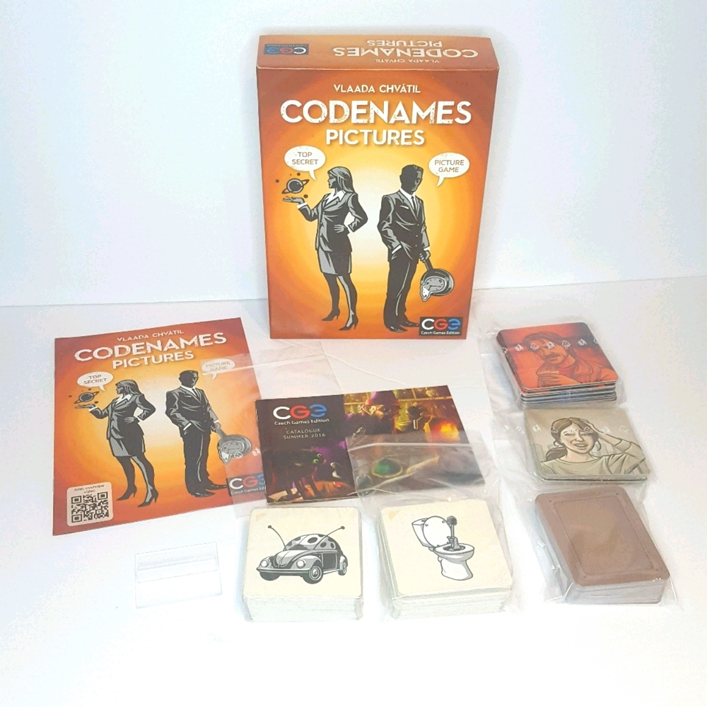CodeNames Pictures Team Game Strategy Elimination